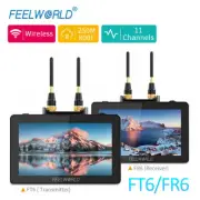 US FEELWORLD FT6 FR6 5.5" Monitor 800ft HDMI Wireless Video Transmitter Receiver