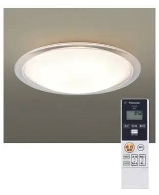 免運 Panasonic 國際牌 大光量 68W LED 遙控吸頂燈 可調光 10坪 透明框 LGC81110A09 好商量~