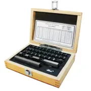 36 Pcs Rectangular Steel Gage Block Set Grade B Space Block Harden Gauges.000005