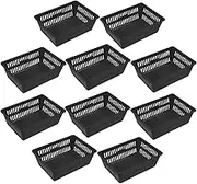 10pcs Plastic Coin Baskets Game Machine Storage Bins Home Classroom Sorting Organizers