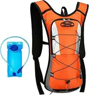QSTDGVPW Hydration Backpack with 2L Hydration Bladder Hydro Water Daypack Hydration Pack for Hiking, Backpacking, Mountain Climbing