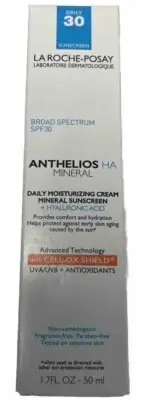 La RochePosayAnthelios HA Mineral SPF 30 1.7oz Exp07/2025+ #6028