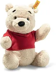 [Steiff] Disney Pooh Bear, Blonde, 5-Way Jointed, Premium Stuffed Animal Plush