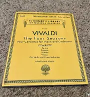 Schirmer’s Library of Musical Classics Vivaldi The Four Seasons