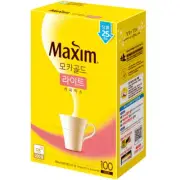 Maxim Mocha Gold Light Coffee Mix, 11.8g x 100 Sticks, 1EA