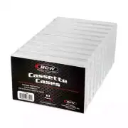 BCW Cassette Tape Cases (20 pack) Protect audio cassette tapes