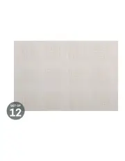 [Maxwell & Williams] Squares Placemat 45x30cm Set of 12 in White