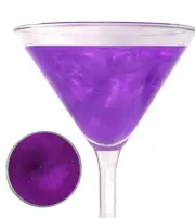 Snowy River Purple Cocktail Glitter - All Natural Edible Glitter for Drinks