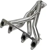 Shuogoufeng Store Racing Exhaust Manifold Header, 85-98 Compatible With Golf Compatible With GTI Compatible With Jetta 1.8L 2.0L 8 V Mk2 Mk3 Stainless Steel Escape