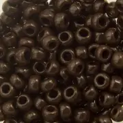 8/0 TOHO ROUND Opaque Oxblood Seed Bead (8g)