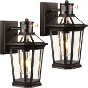 VIANIS Motion Sensor Outdoor Lights, Oil Rubbed Bronze Dusk to Dawn Outdoor Wall