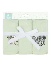 [Disney] Bambi Baby/Kids Cotton Bath Washcloth 25x25cm in Green
