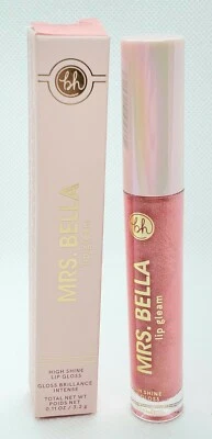 BH Cosmetics ~ Full Size Mrs. Bella High Shine Lip Gloss ~ Shade Golden Peach