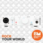 Arturia Minifuse 1 USB Audio Interface 1 in/ 2 out - White - Brand New