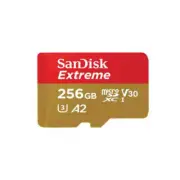 Sandisk Extreme Microsdxc Sqxav 256Gb V30 Sd Adaptor