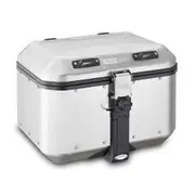 GIVI Trekker Dolomiti 46 Liter Aluminum Case, grey-silver for Men One Size Grey Silver