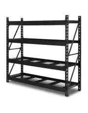 [Giantz] Storage Shelf Rack 2x2m in Black