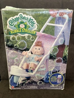 1998 Cabbage Patch Kids Bubble Stroller Rare NIB Vintage Open Box READ