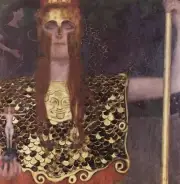 Minerva Pallas Athena By Gustav Klimt Painting Artwork Paint By Numbers Kit DIY