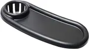Ciieeo Stroller Dining Tray Pram Tray Universal Stroller Accessory Stroller Umbrella Holder Universal Stroller Snack Tray Stroller Accessories Tray Roller Tray Organizer Black Abs