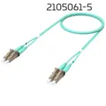 光學跳線 LC-LC,雙工,多模 5M OM4 AMP / 康普 (2105061-5)