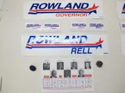 Rowland, Rell, Franks campaign items, Bumper stickers, pins, badges, mailer