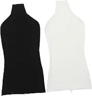 2Pcs Cotton Mannequin Cover for Upper Body Display Dressmaker Accessories for Retail Shops Fashion Show Window Displays