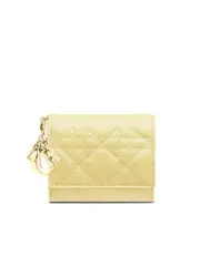 Lady Dior Lotus Wallet
