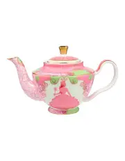 [Maxwell & Williams] Wicked Pink Goes Good With Green Teapot With Infuser 500ml Glinda Gift Boxed
