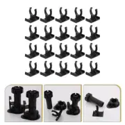 20 Pcs Furniture Leg Foot Clips Cabinet Leveler Leg Toe Kick Clips