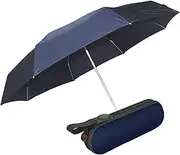 [Knirps] X1 Manual Open Close Rain Umbrella - Compact Umbrella For Backpack - Windproof Travel Rain Umbrella for Adults - 90cm Diameter Manual Retractable Umbrella for Rain with Carrying Case