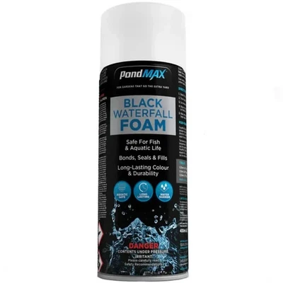 PondMax Black Waterfall Foam - FREE SHIPPING