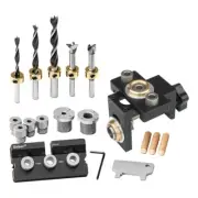 Woodworking Drill Guide and Set Drilling Hole Sturdy Aluminum Build
