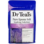 Dr Teal's Pure Epsom Salt Soaking Solution 1.36kg - Soothe & Sleep