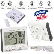 LCD Temperature Humidity Meter Room Digital Thermometer Hygrometer Indoor