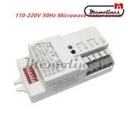110-220V Microwave Radar Delay Sensor Switch Body Motion Detector for LED Light