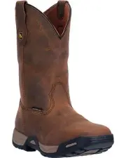 Dan Post Men's Hudson Waterproof Work Boot Soft Square Toe DP69852