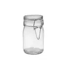 Lemon & Lime Fresco 12cm/240ml Glass Preserve Clip Jar Food Container w/ Lid CLR
