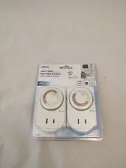 Woods 50006 Indoor 24-Hour Mechanical Outlet Timer, Daily Settings