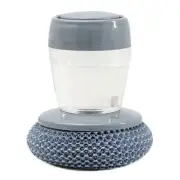 Durable Pans Cleaning Brush Integrated Soap Dispensing NonDamage Scrubbers Brush