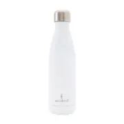Ecobud Insulated Stainless Steel Water Bottle (White) - 500ml