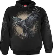 [Spiral] Raven Wise - Hoody Black