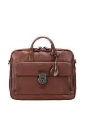 The Bridge Shoulder Bag 0620288B Crossbody Leather Brown Man