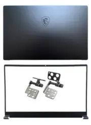 LCD Back Cover+Front Bezel+Hinges For MSI Prestige15 P15 MS-16S3 MS-16S6 15.6in