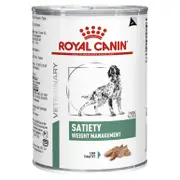 Royal Canin Veterinary Diet Canine Satiety Weight Management Wet Dog Food Cans (24 x 410g cans)