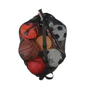 Extra Large Sports Ball Bag Mesh Soccer Ball Bag Heavy Duty Without Pocket