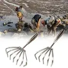 5/7 Teeth Steel Claw Hand Claw Digger Dig Seafood Shell Trowel Oys ✨r