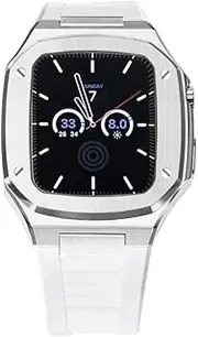 [CEKGDB] Modification Kit Stainless Steel Band For Apple Watch Strap Case 8 7 6 5 4 3 2 45mm 41mm 44mm Metal Bezel Accessory For IWatch