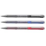 Pilot BP-145 Fine Retractable Ballpoint Pen 12-Pack - Red