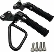 Motorcycle Foot Pegs Rear Passenger Footpeg for Indian Chief Bobber Dark Horse 2022 2023 Motorbike Footrest Foldable Pedal Accessories, GY474